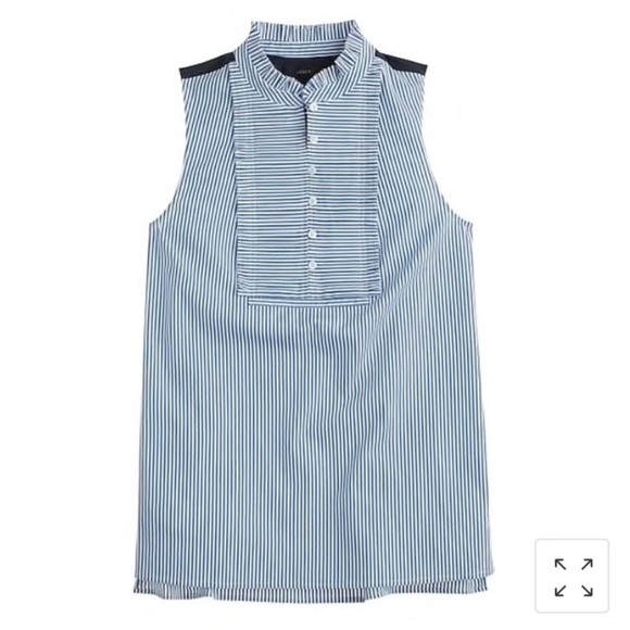 JCREW Striped Tank - Picture 1 of 4